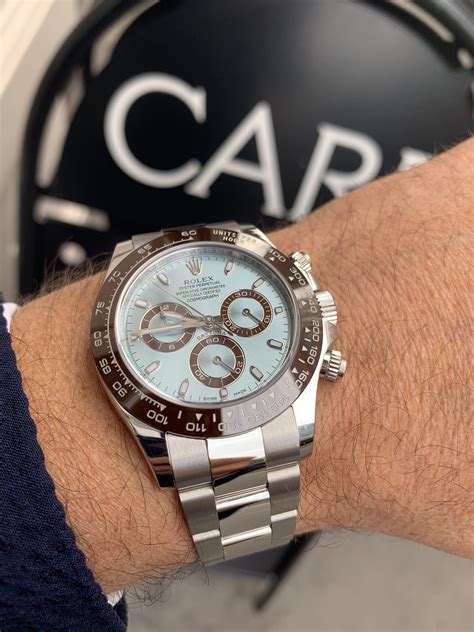 poids rolex daytona platine|rolex platinum watches.